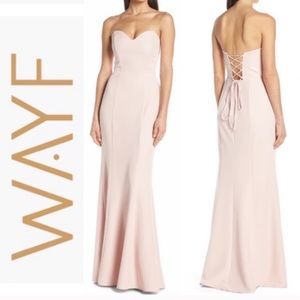 NWT WAYF Pink Gown - Medium